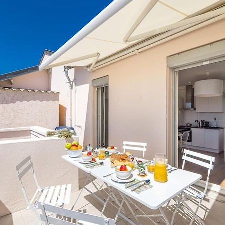 Spitalieri- Sunny Terrace With View -New Apartment Nice Buitenkant foto
